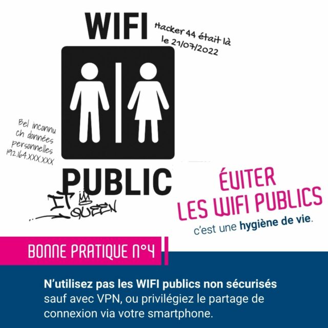 bonne pratique 4 : éviter les wifi publics